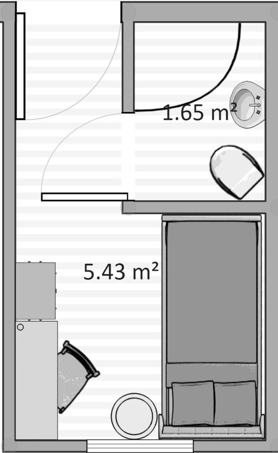 Compact Single Room