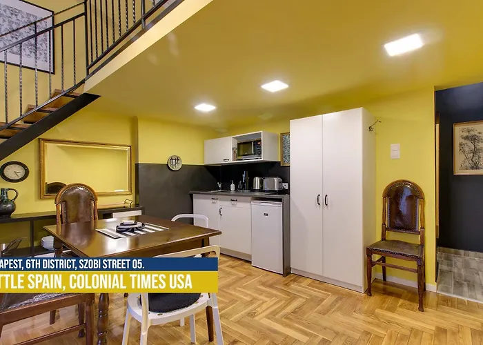 Boutique Little Americas Usa Colonial Times Apartments Budapeste